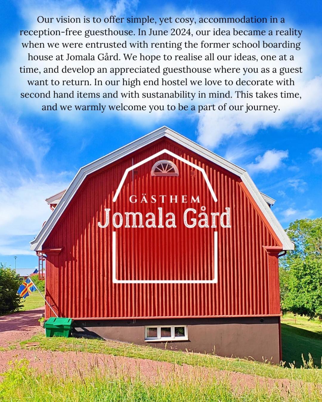Hostel Gaesthem Jomala Gard Exteriér fotografie